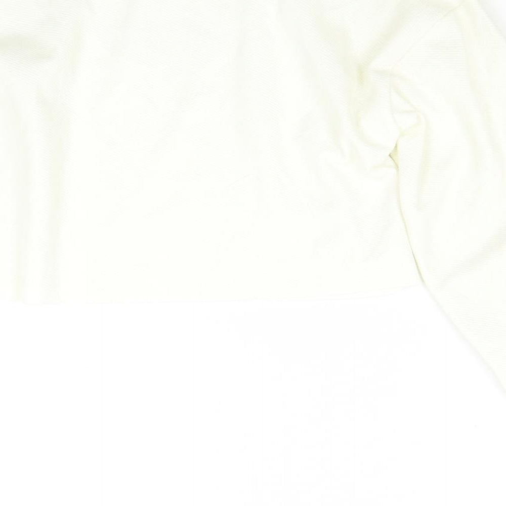 Zara Womens Ivory Pullover Sweatshirt Size S