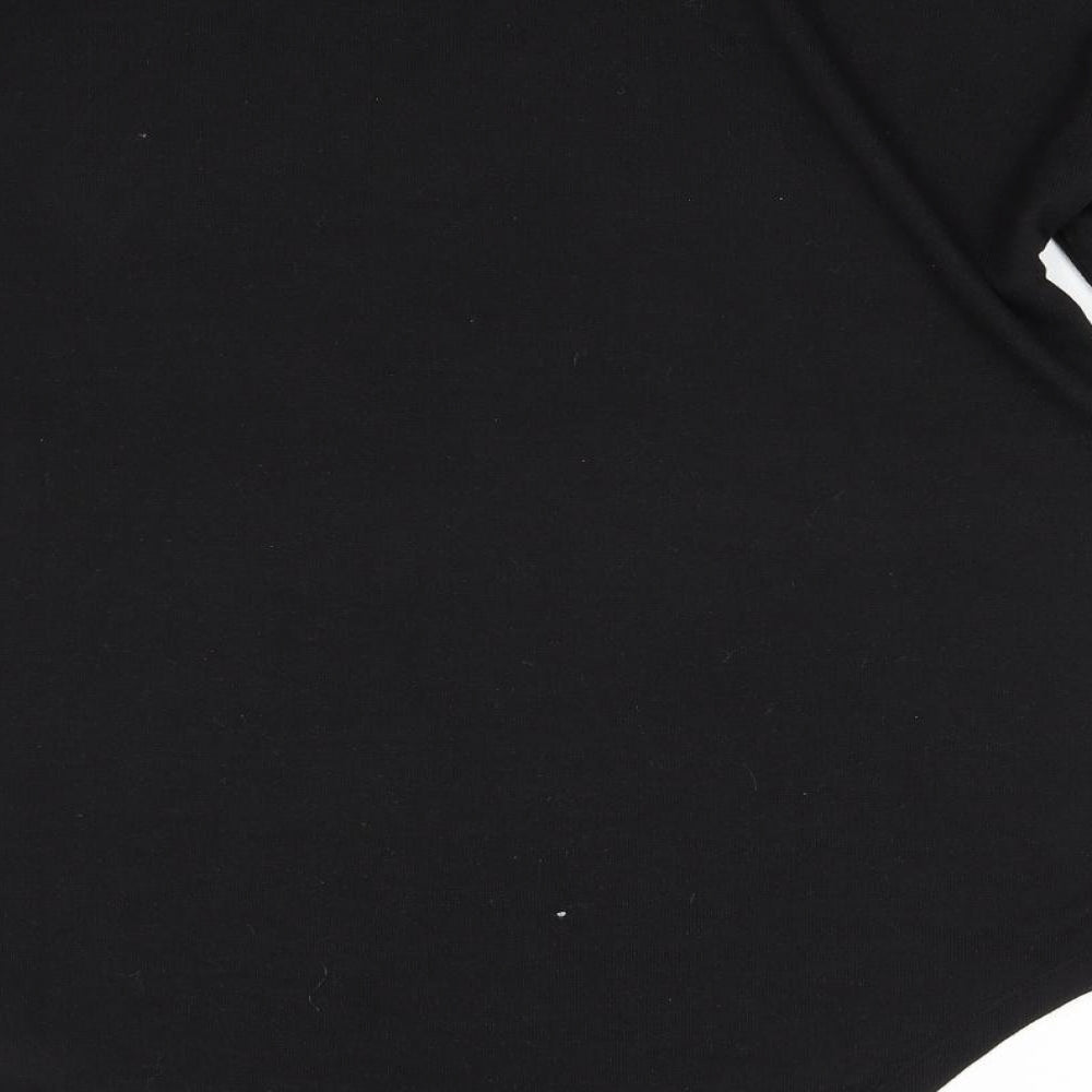 Beloved Womens Black Knit Pullover Jumper Size XL