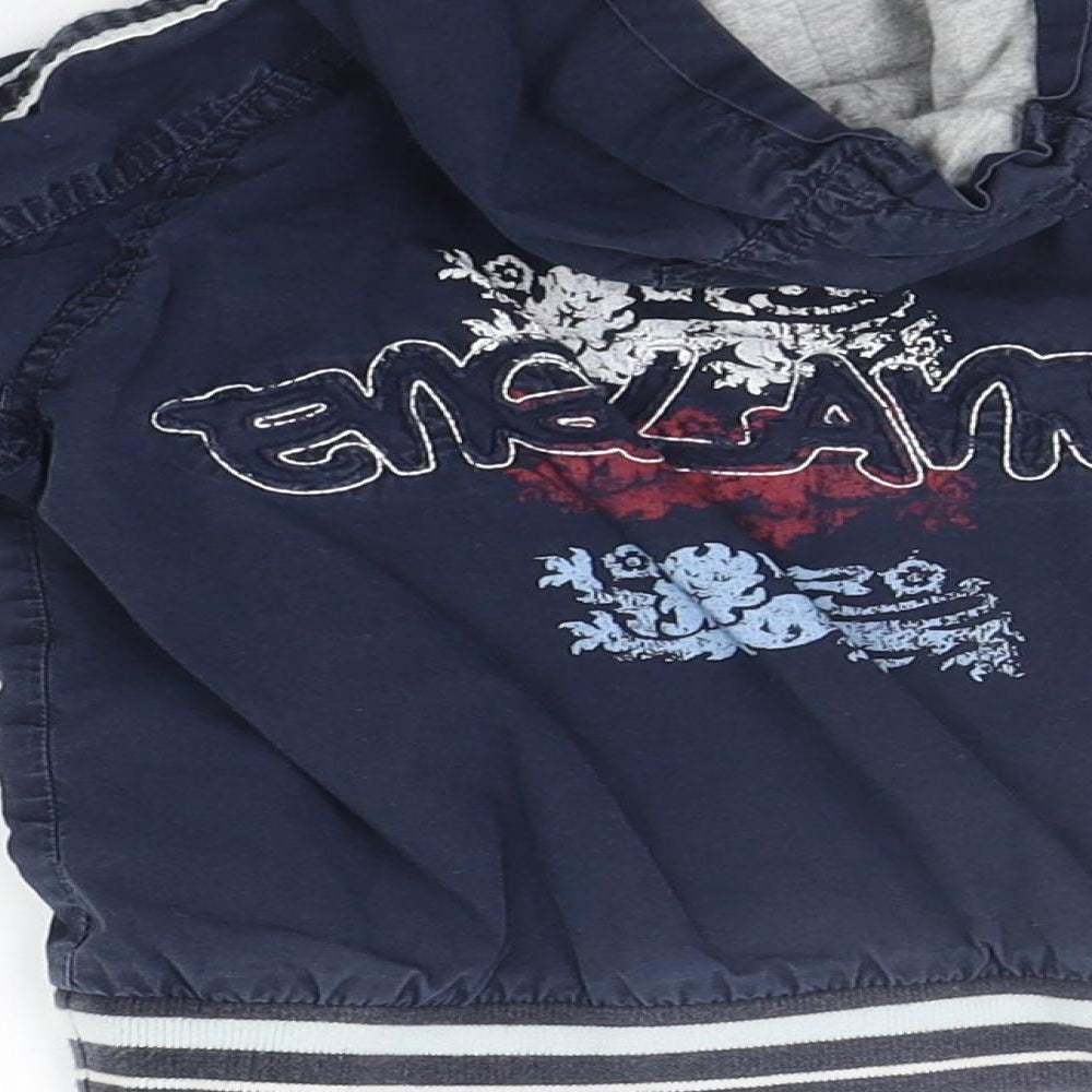 England Baby Blue Jacket Coatigan Size 9-12 Months - ENGLAND