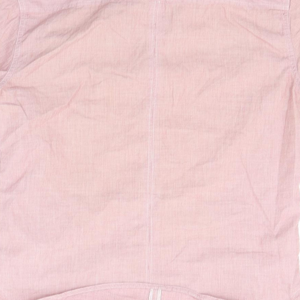 Burton Mens Pink Button-Up Size S