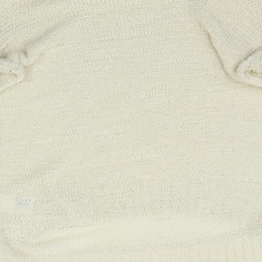 H&M Womens Yellow Pullover Jumper Size S
