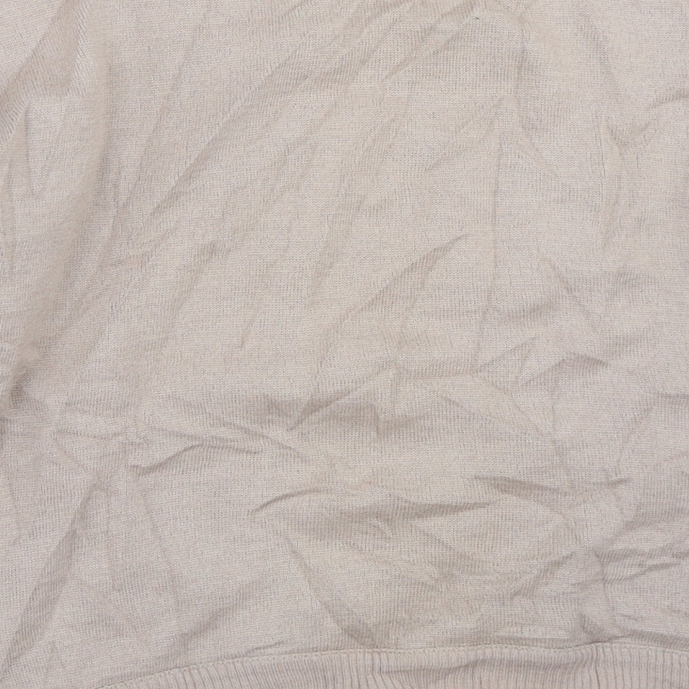 Summerland Mens Beige Pullover Jumper Size M