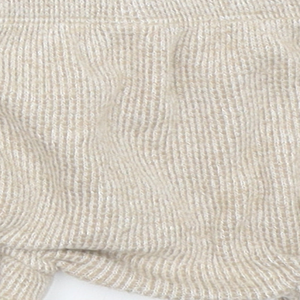George Girls Beige Cropped Trousers Size 3-6 Months