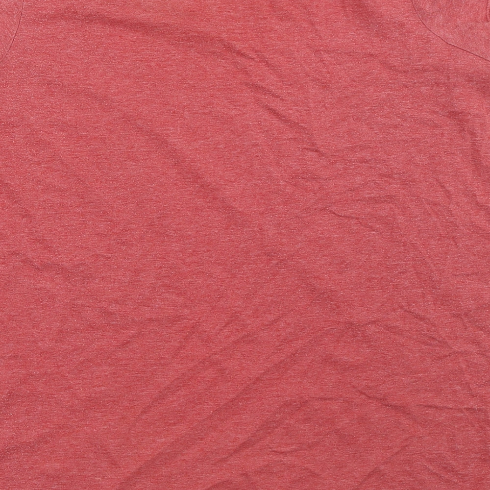 NEXT Womens Red Solid Top Pyjama Top Size 14