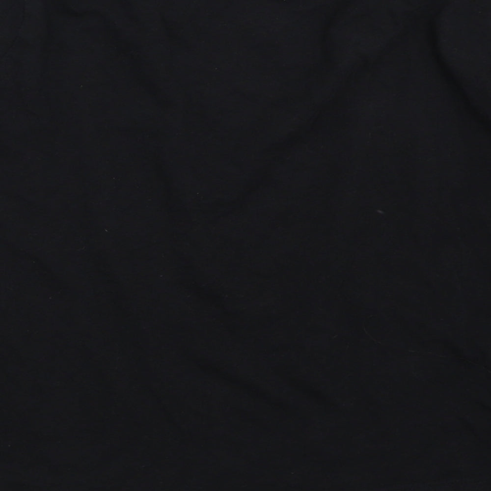 George Girls Black Basic T-Shirt Size 9-10 Years - dance