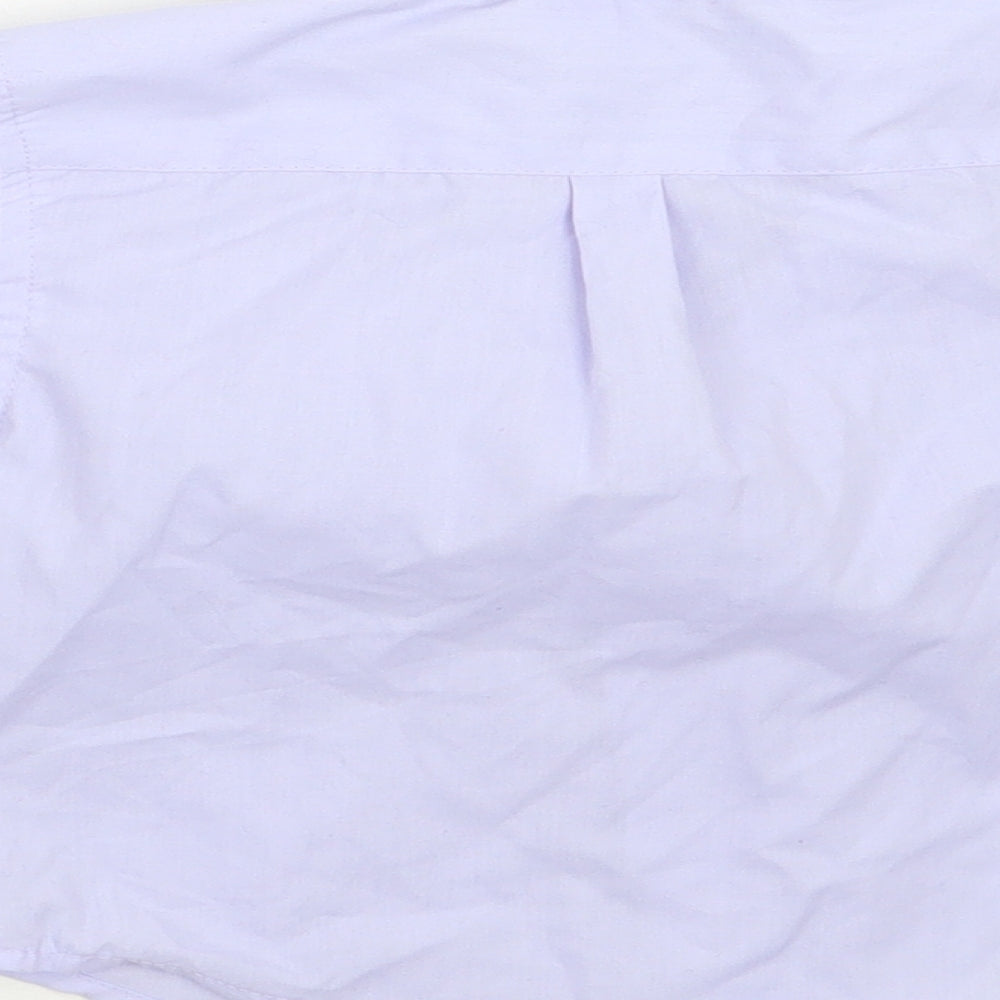 James morgan Boys Purple Basic Button-Up Size 12 Months