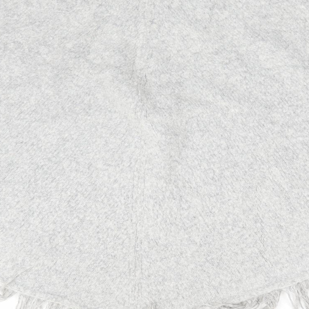 Young Dimension Girls Grey Overcoat Poncho Size 12-13 Years