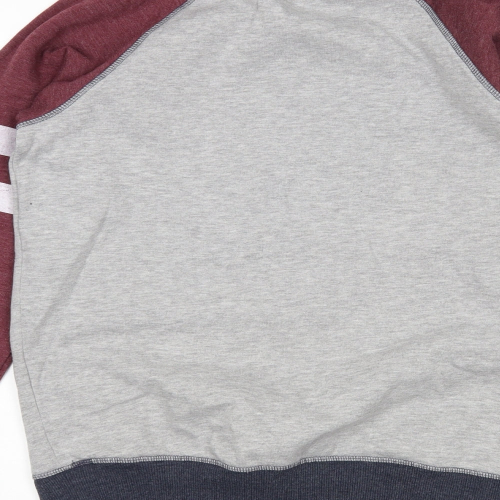 F&F Mens Multicoloured Pullover Sweatshirt Size S