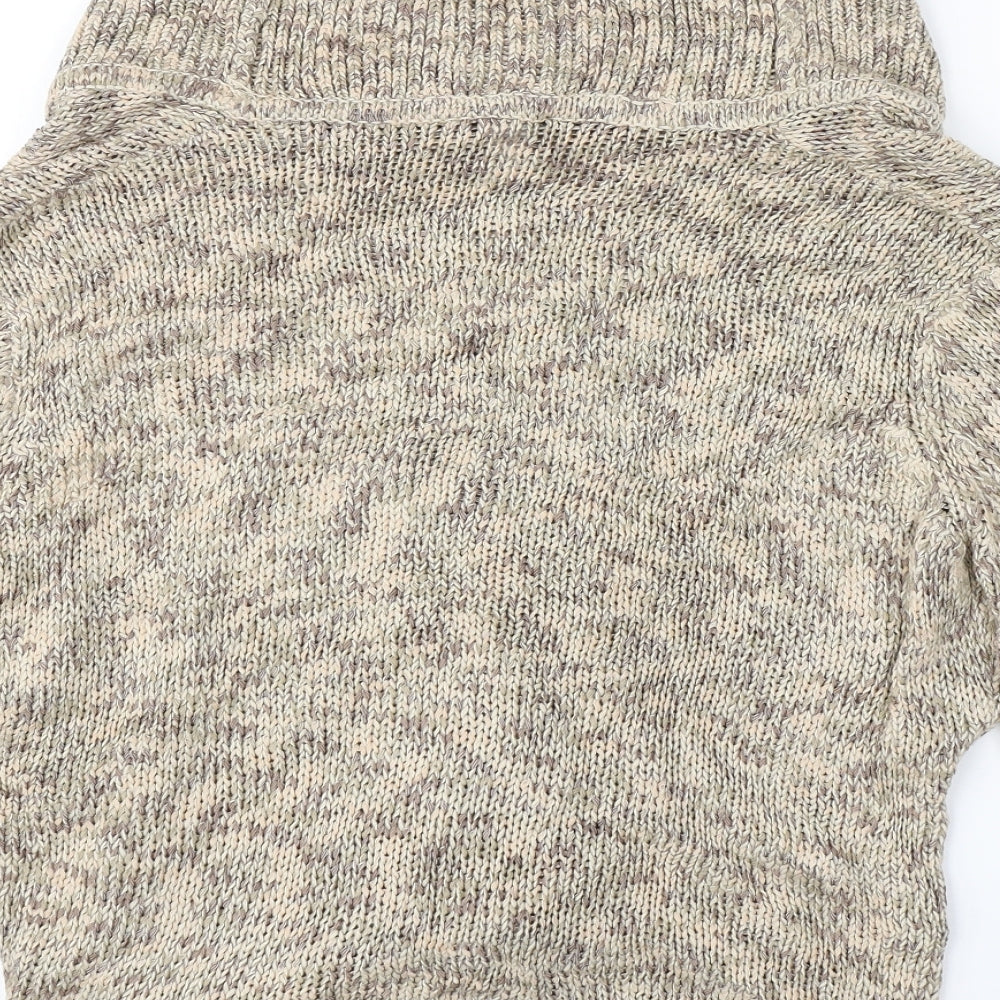 ALEX & CO Womens Beige Cardigan Jumper Size 18