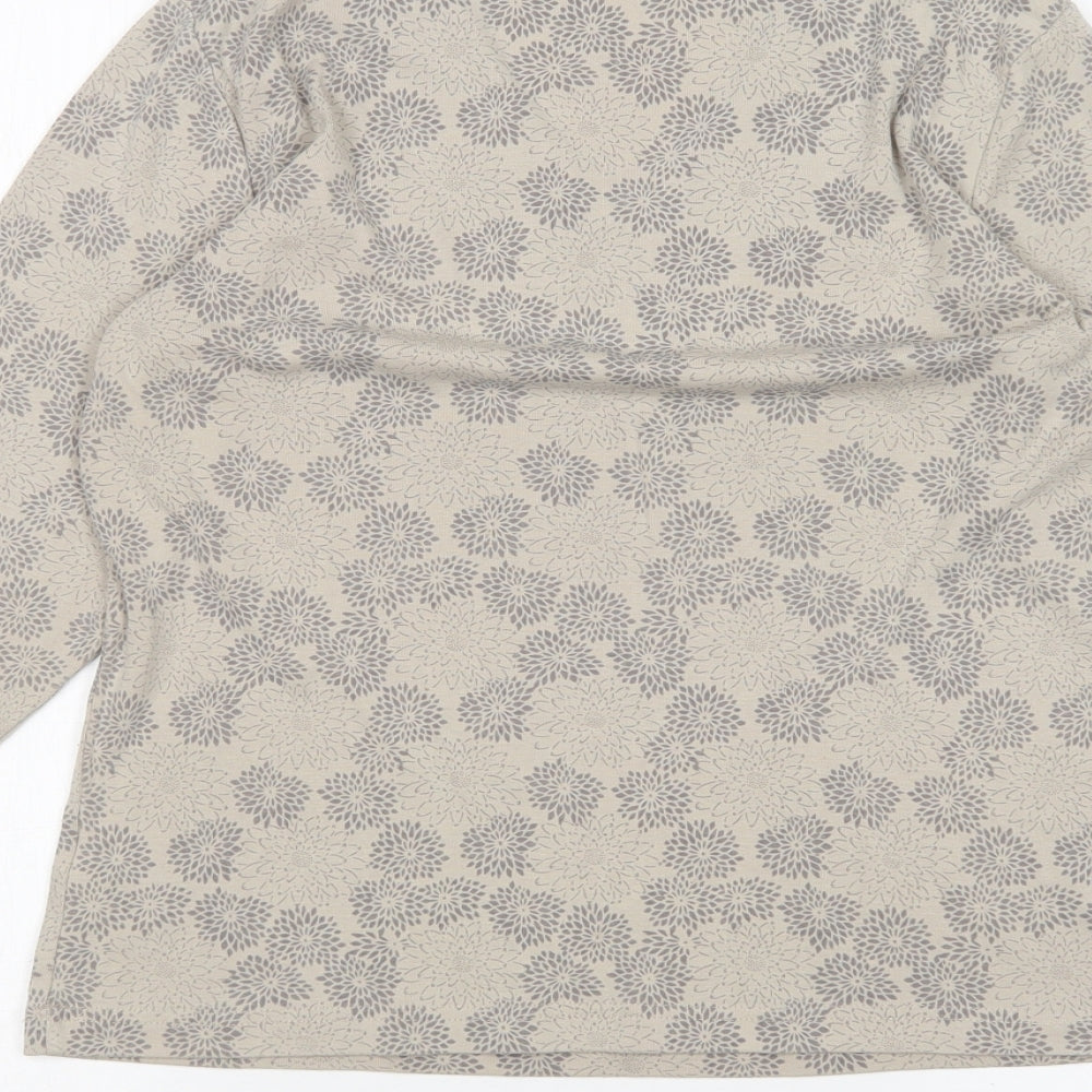 Bonmarché M Womens Brown Basic T-Shirt Size S