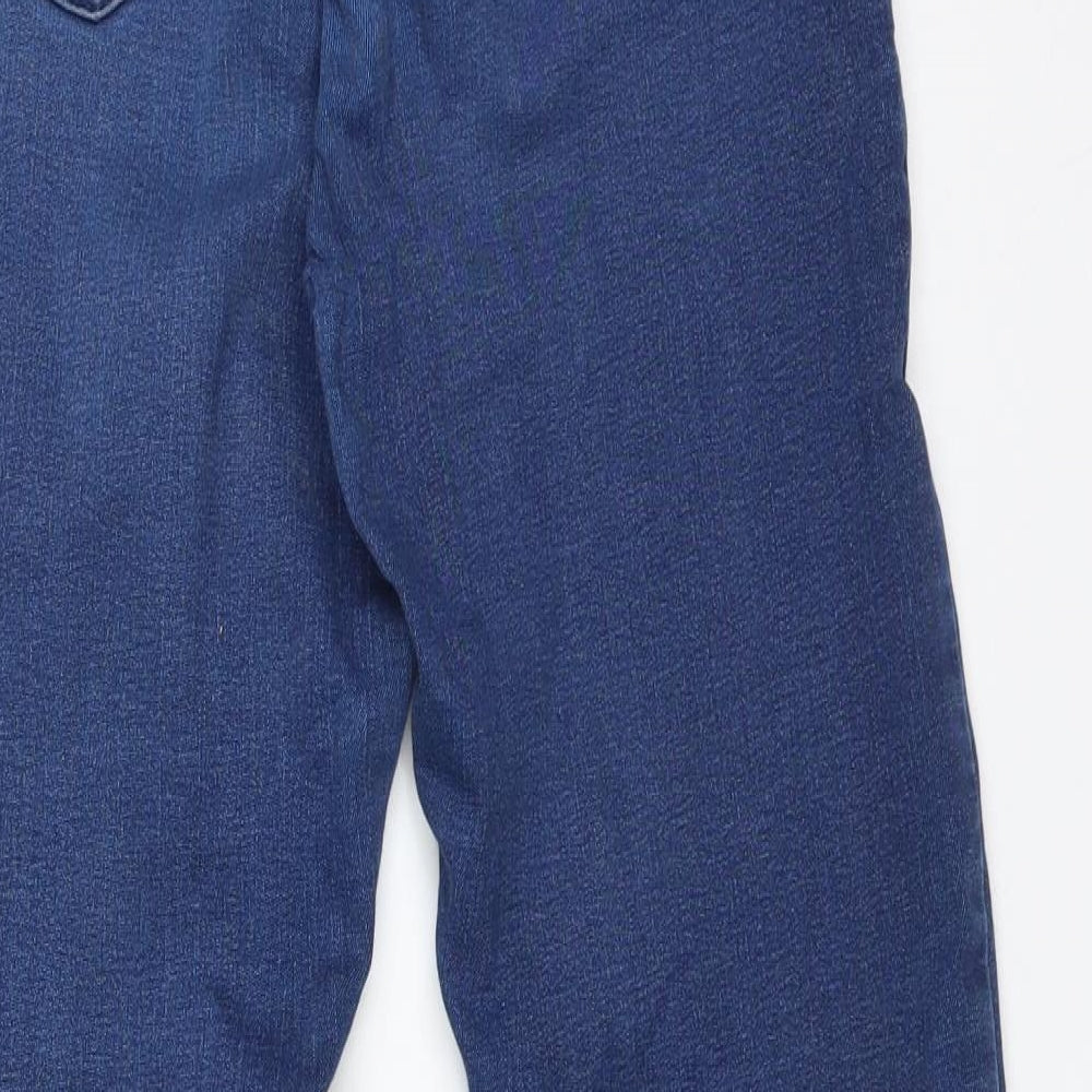 Topshop Womens Blue Skinny Jeans Size 28 L32 in
