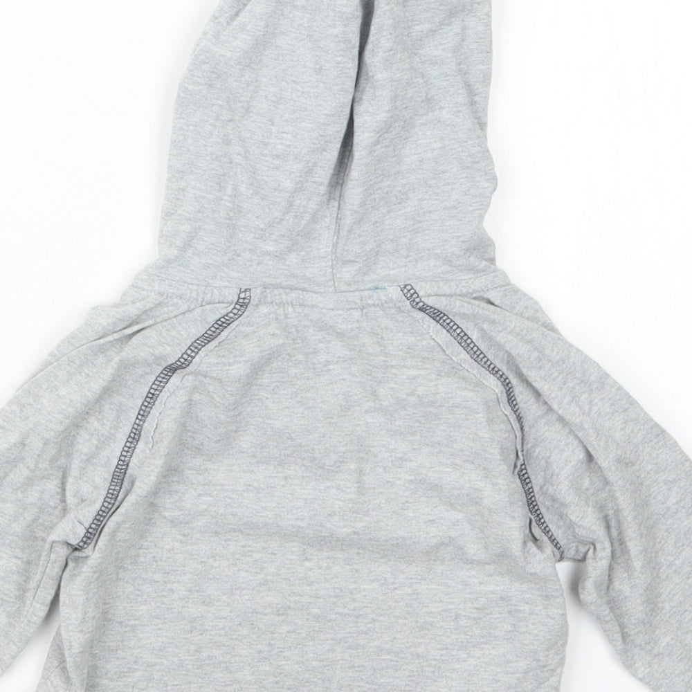 MINIMODE Boys Grey Basic T-Shirt Size 6-9 Months