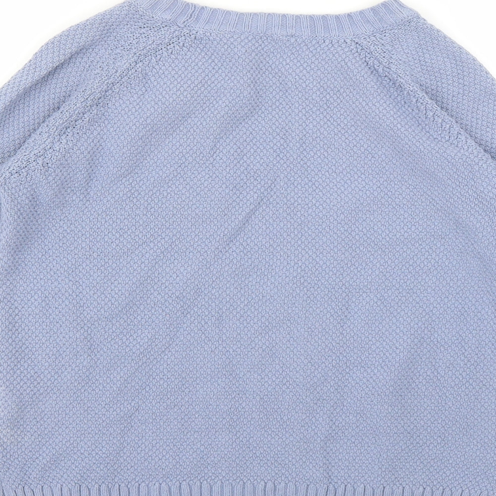 Select Womens Blue Pullover Jumper Size 8