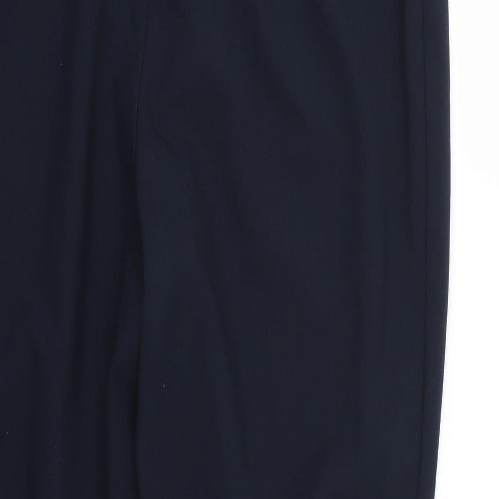 George Womens Blue Trousers Size 10 L24 in