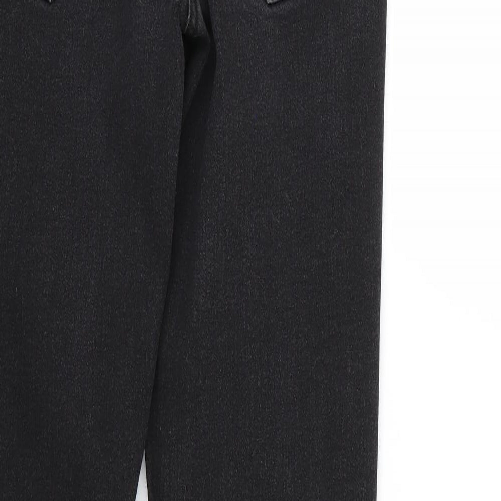 Denim Womens Black Skinny Jeans Size 12 L30 in