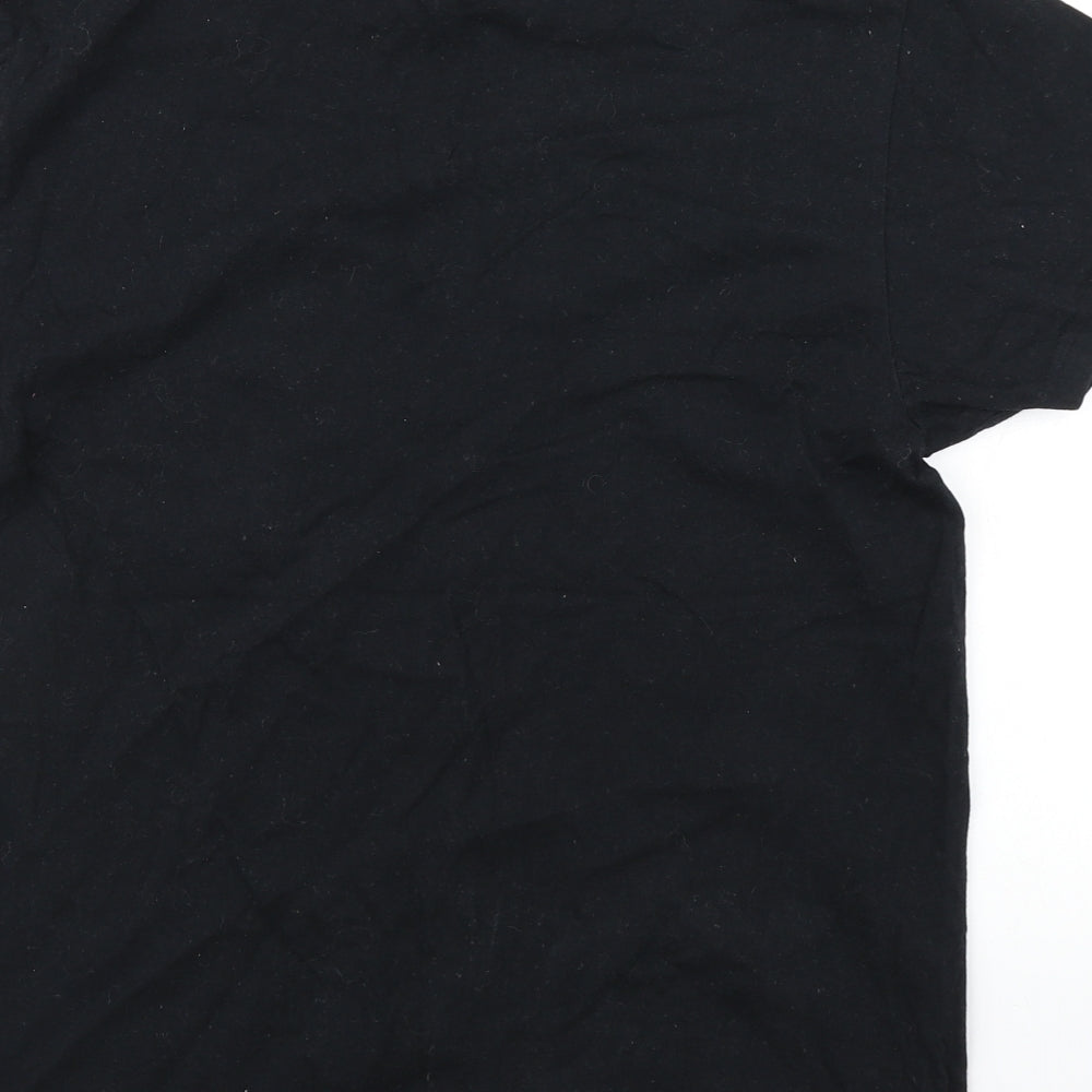 JHK Mens Black T-Shirt Size S