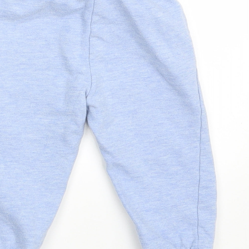 So Cute Baby Blue Jogger Leggings Size 12-18 Months - Waist 18in; Inside leg 10in