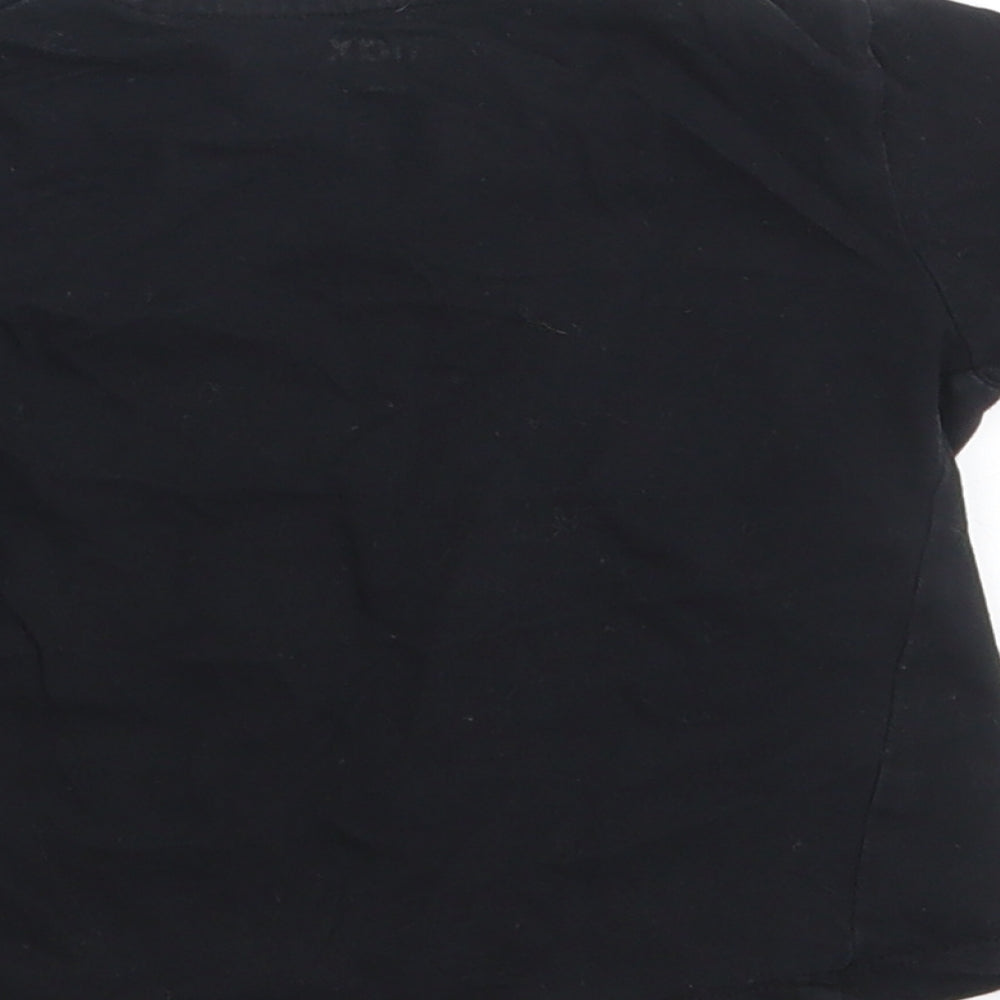 MAX Boys Black Basic T-Shirt Size 18-24 Months
