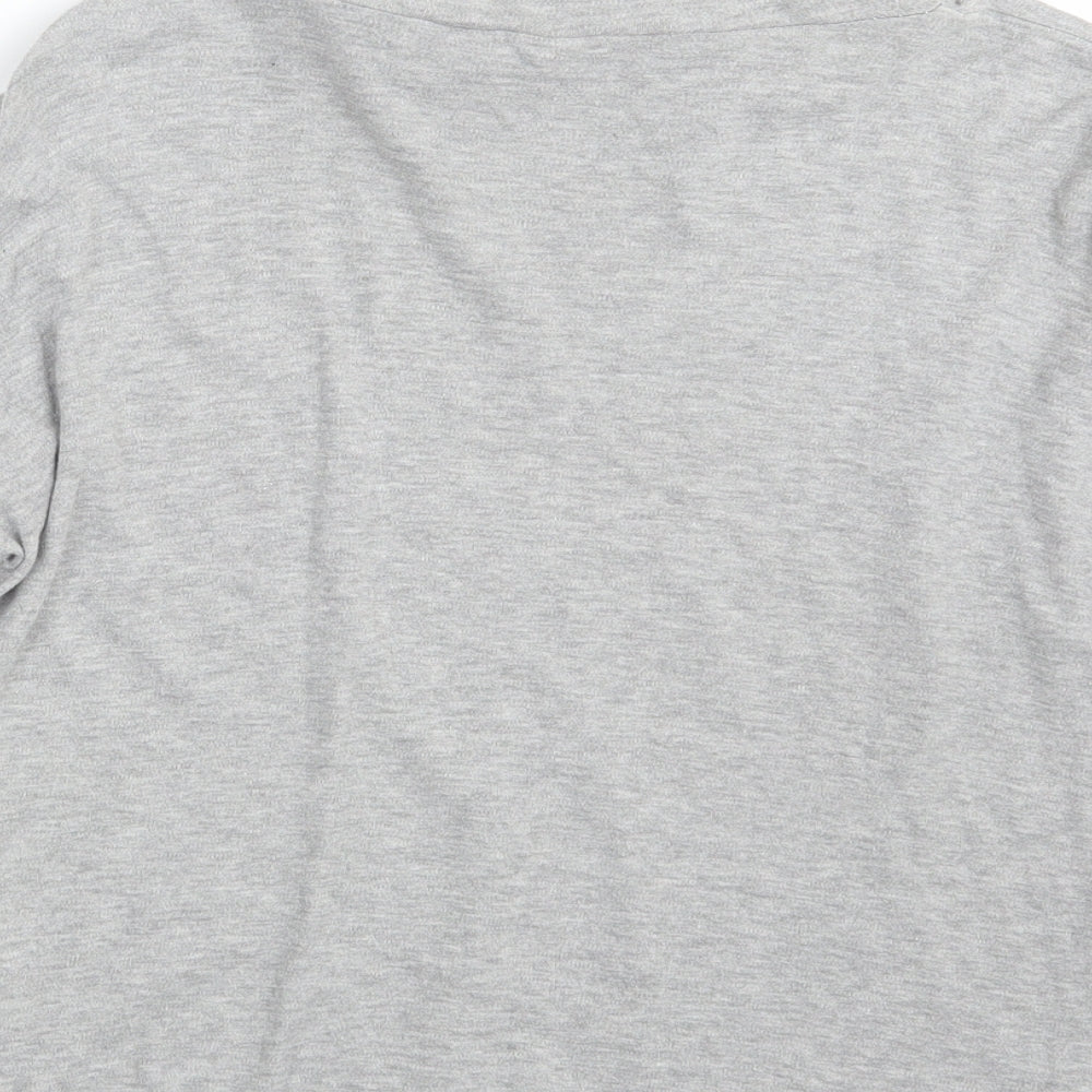 EWM Womens Grey Pullover Sweatshirt Size 14