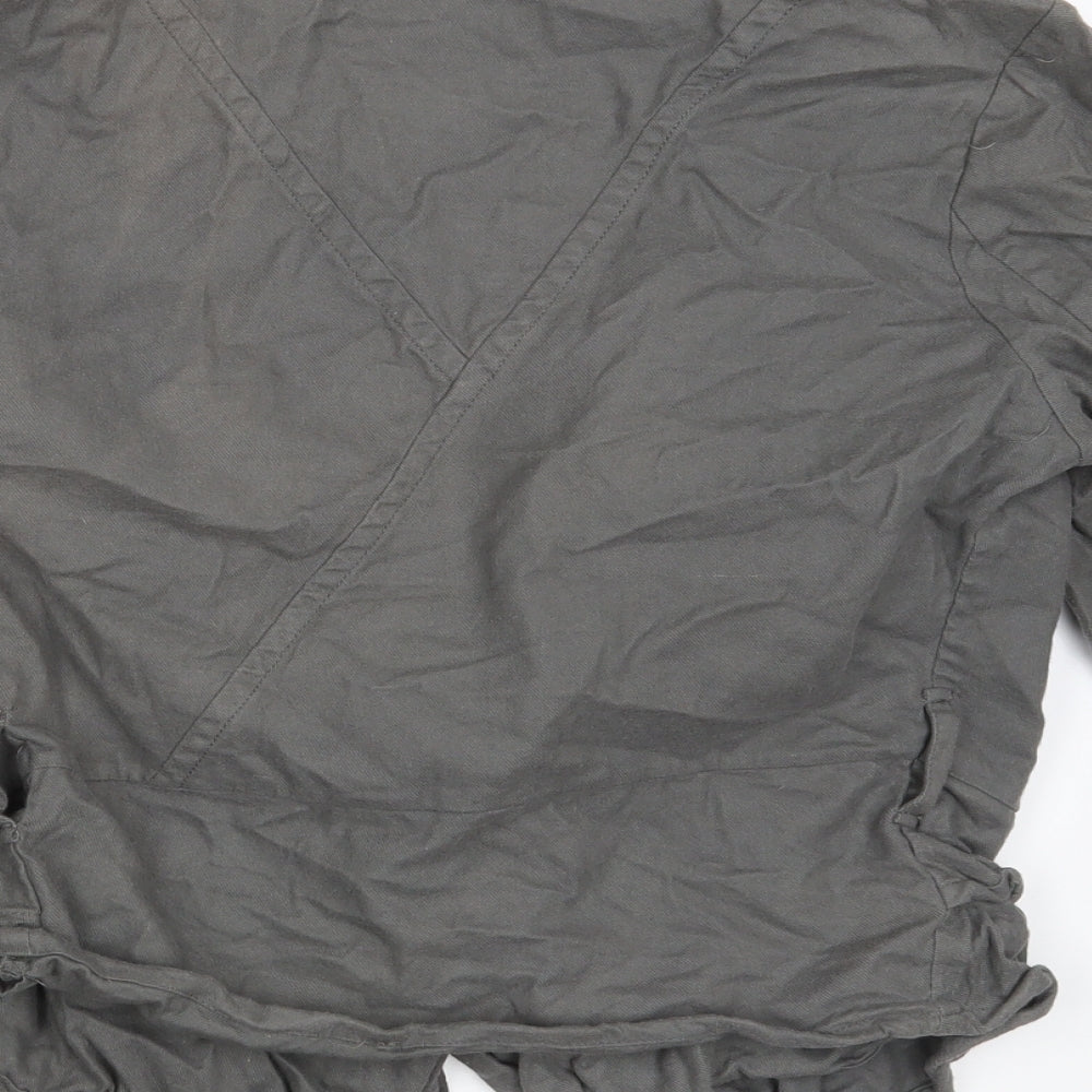 Warehouse Womens Grey Jacket Coat Size 12