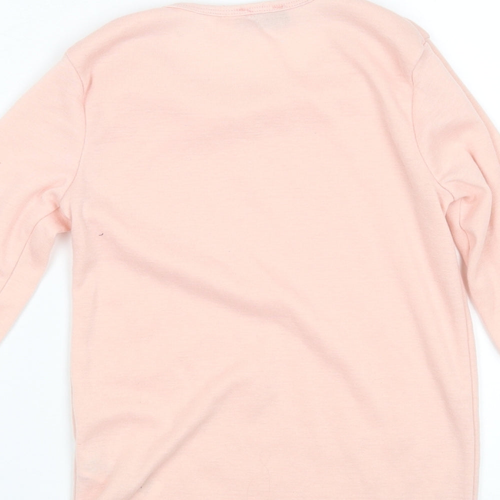 Pepperts Girls Pink Pullover Sweatshirt Size 9-10 Years