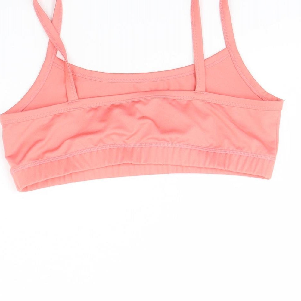 Preworn Womens Pink Cropped Tank Size M