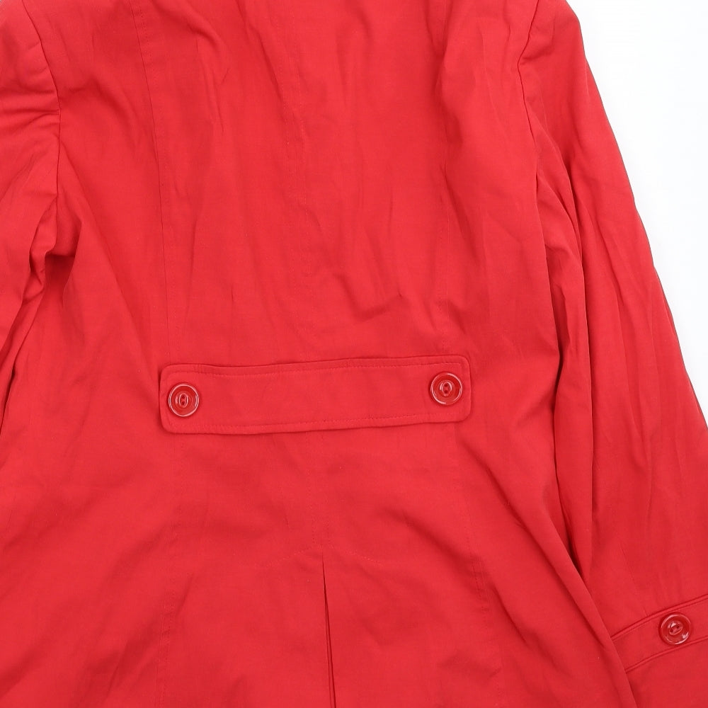 George Womens Red Jacket Size 14