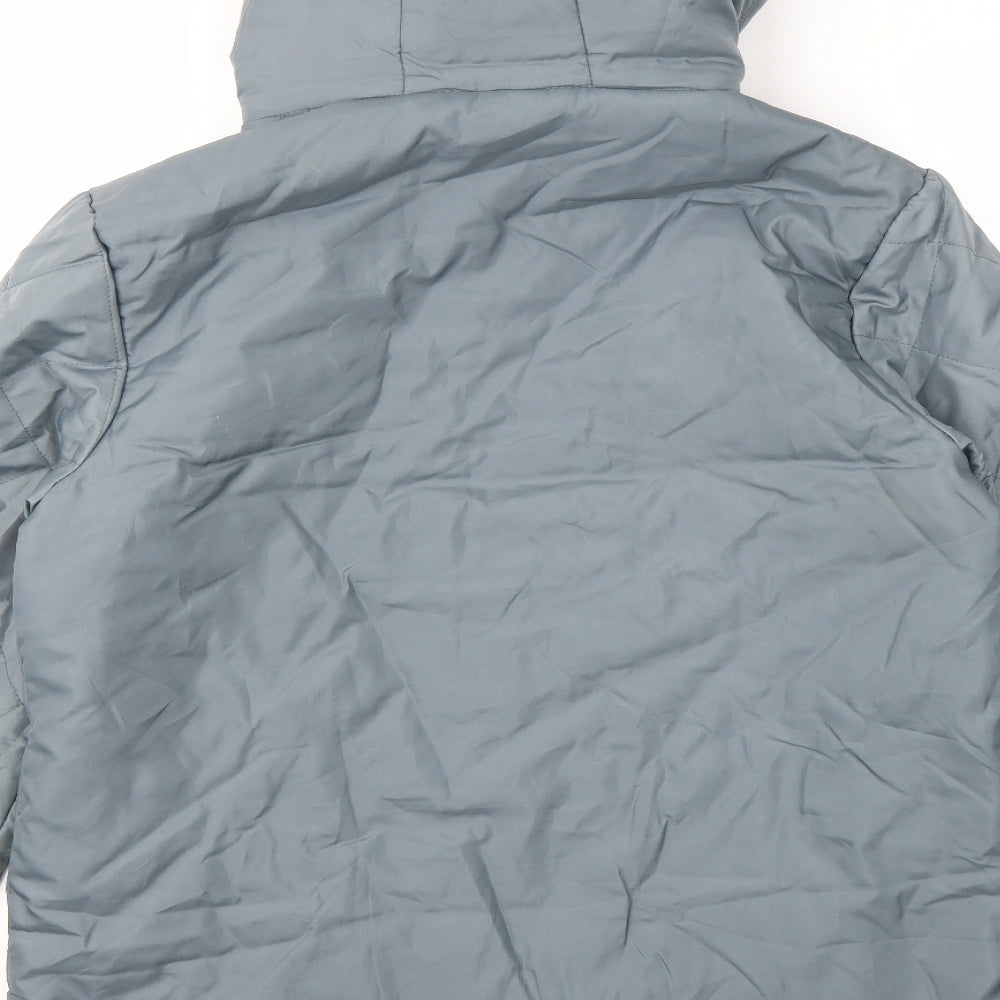 Preworn Womens Blue Jacket Coat Size M
