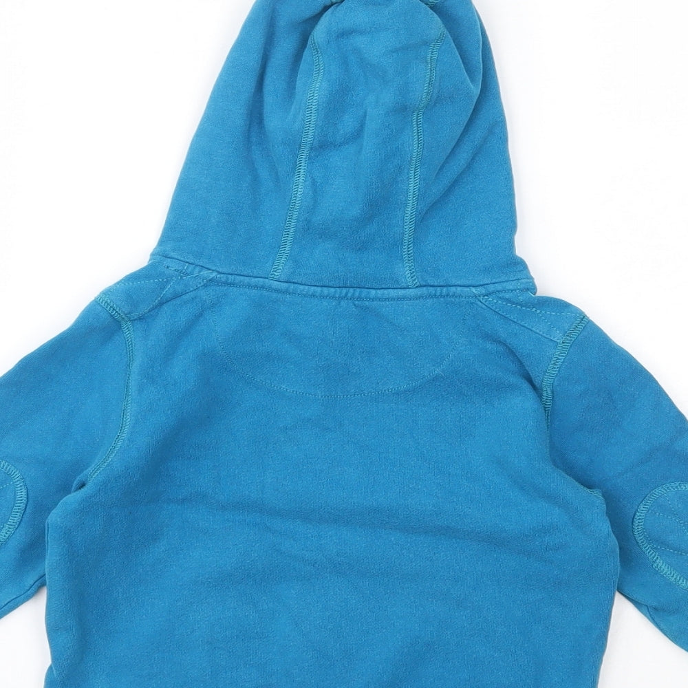 Debenhams Girls Blue Geometric Pullover Jumper Size 2-3 Years