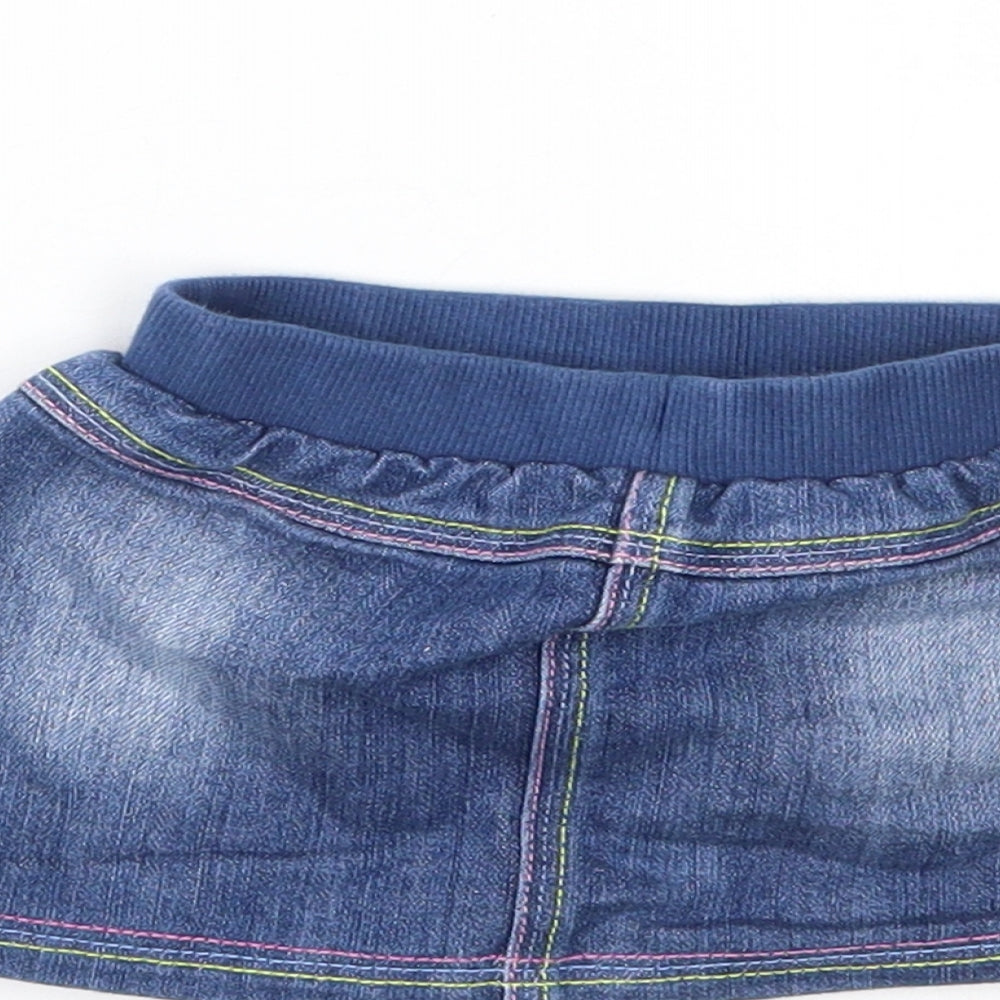 George Girls Blue Flare Skirt Size 6-9 Months