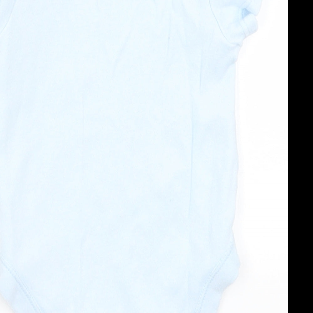 Marks & Spencer Baby Blue Romper One-Piece Size 0-3 Months