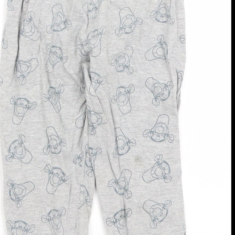 Disney Baby Baby Grey Capri Trousers Size 0-3 Months - Tigger
