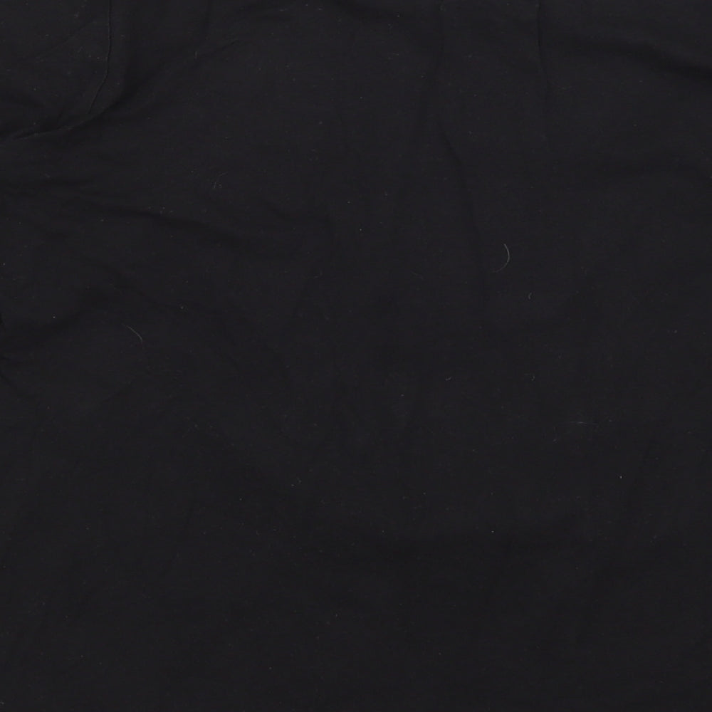 NEXT Womens Black Basic T-Shirt Size 6