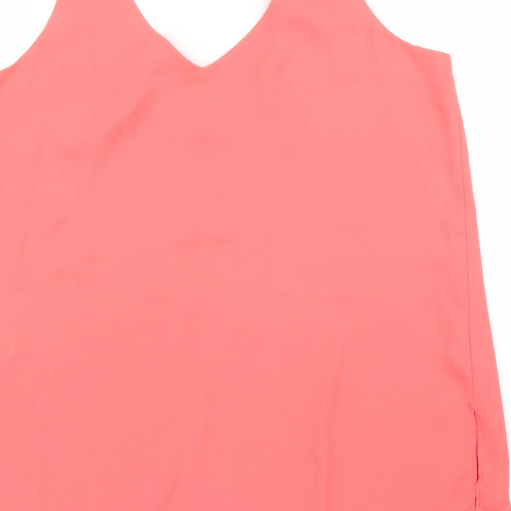 F&F Womens Pink Camisole Blouse Size 10