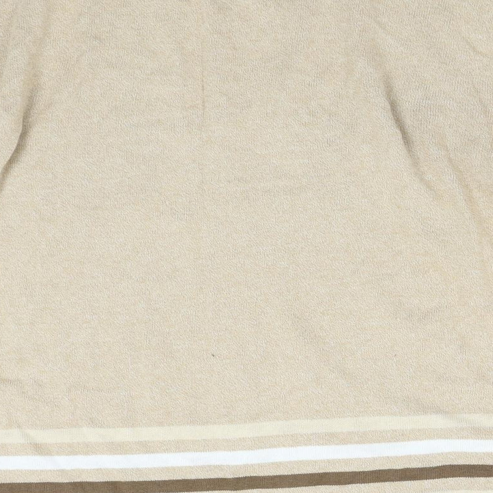 Principles Womens Beige Knit Pullover Jumper Size 14