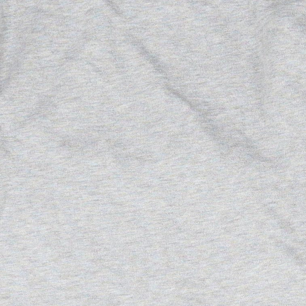 Primark Girls Grey Pullover Sweatshirt Size 6-7 Years - Unicorn