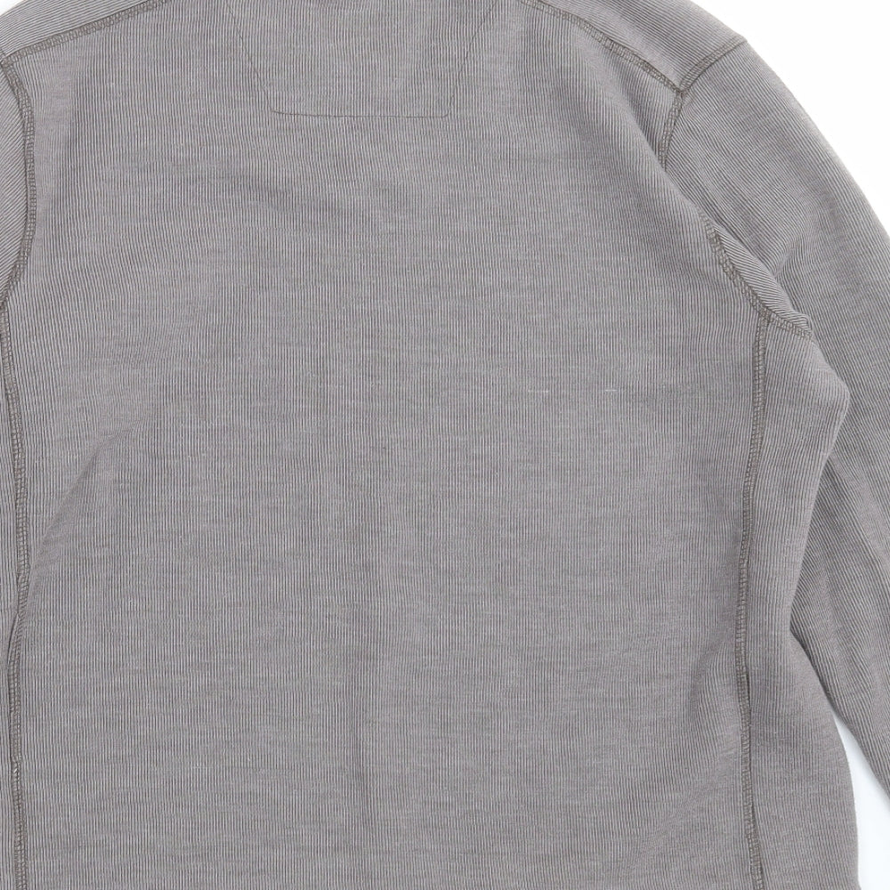 Simon Clark Mens Grey Pullover Jumper Size M