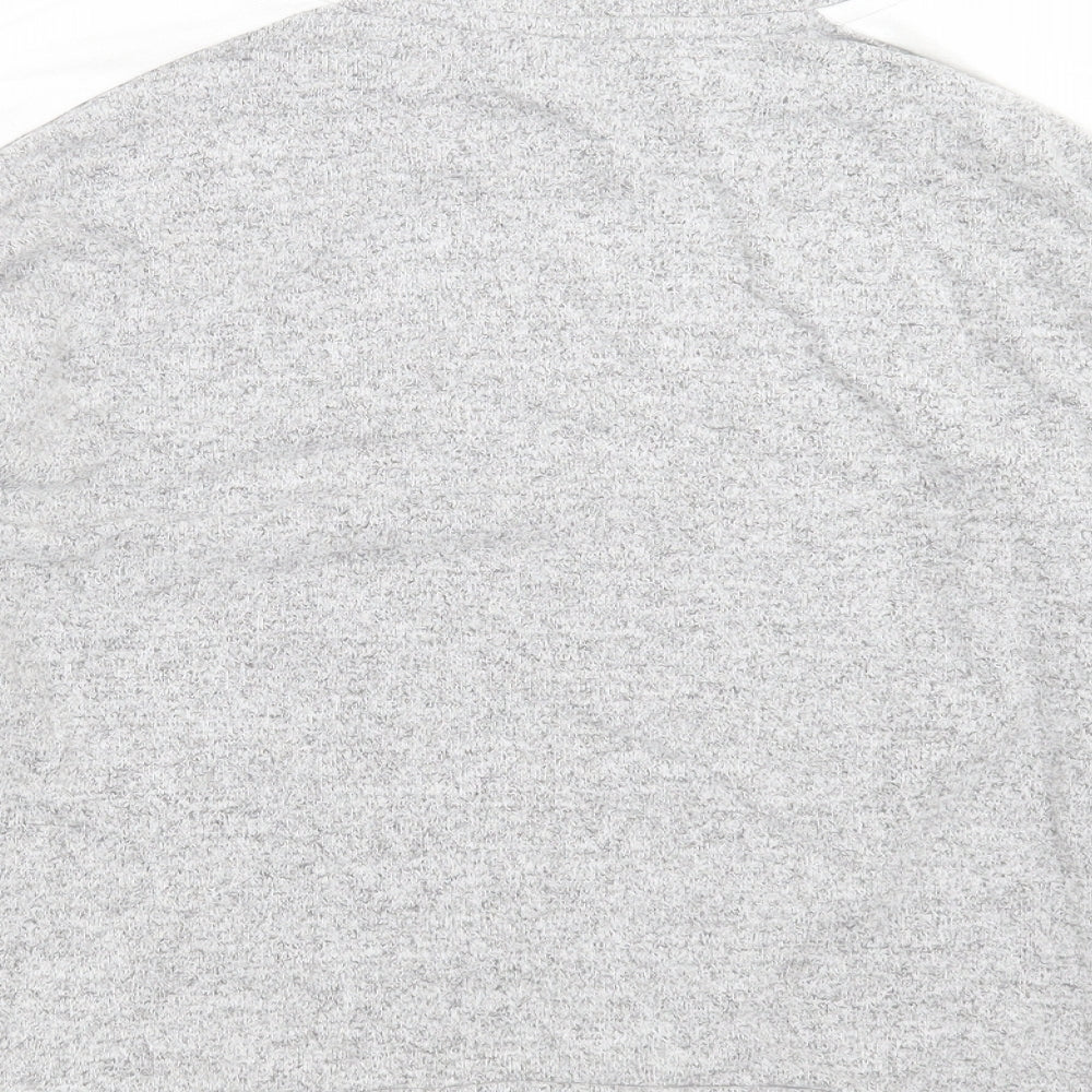 JEFF&CO Womens Grey Pullover Jumper Size 8