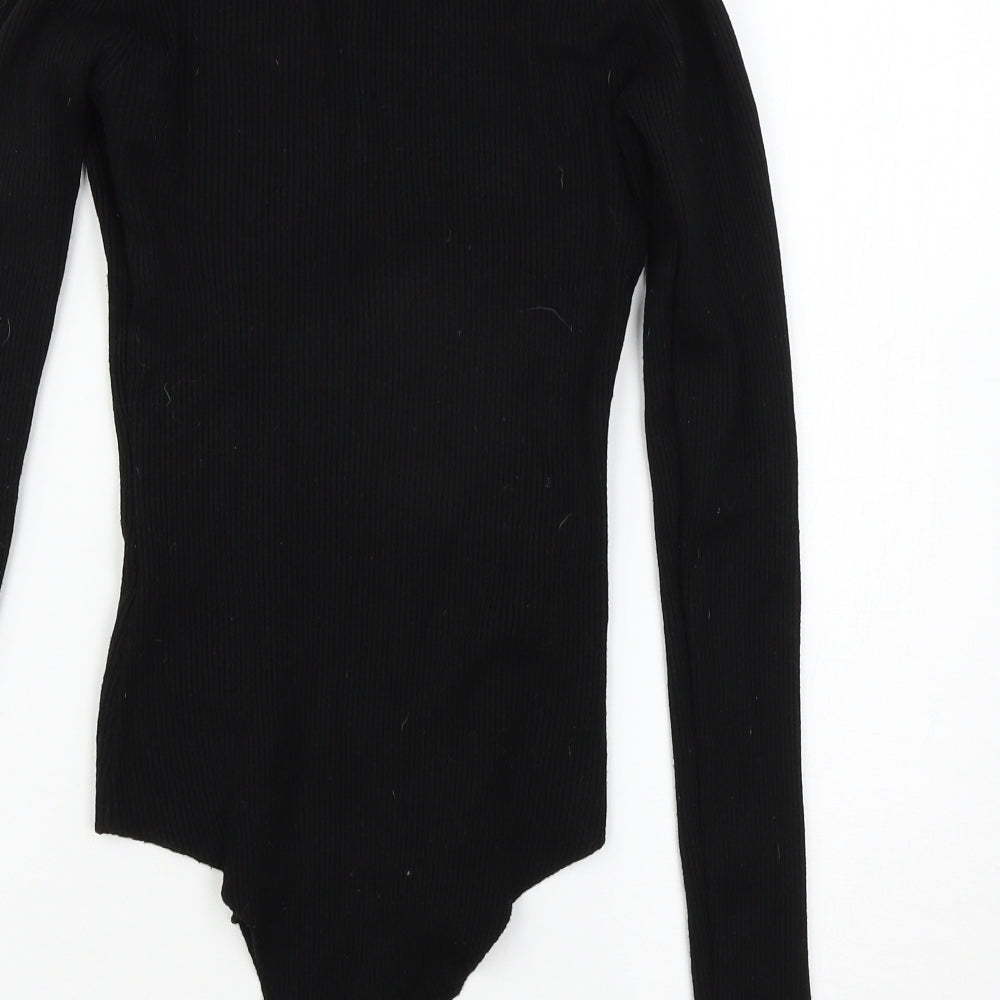 Preworn Womens Black Pullover Jumper Size L