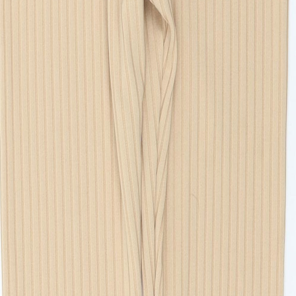 Nasty Gal Womens Beige Jogger Trousers Size 14 L28 in