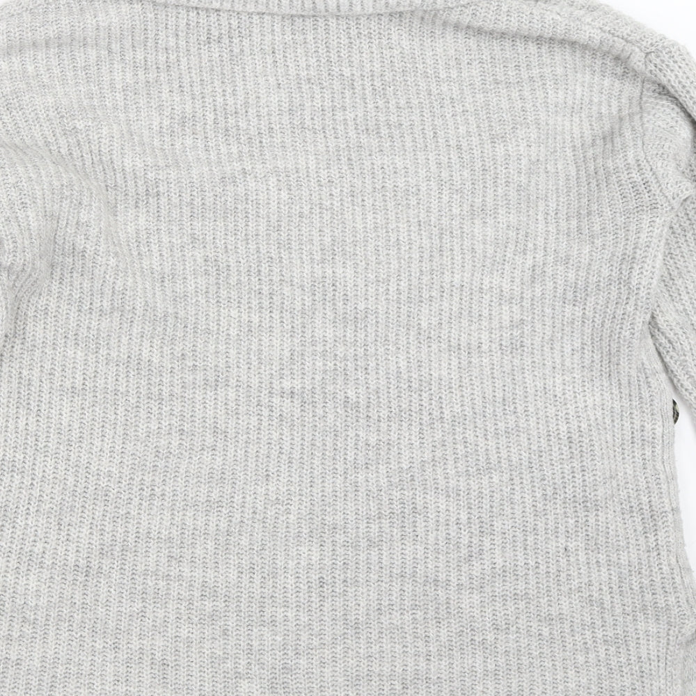 TU Womens Grey Pullover Jumper Size M