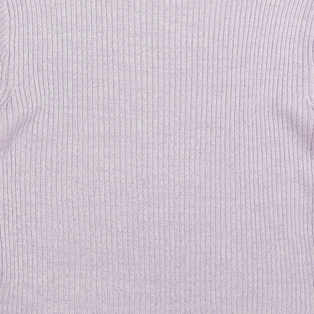 Bonmarché Womens Purple Pullover Jumper Size M