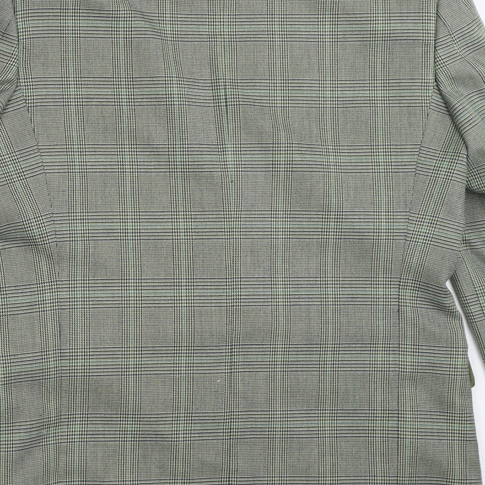 Avenue Mens Green Jacket Blazer Size 38