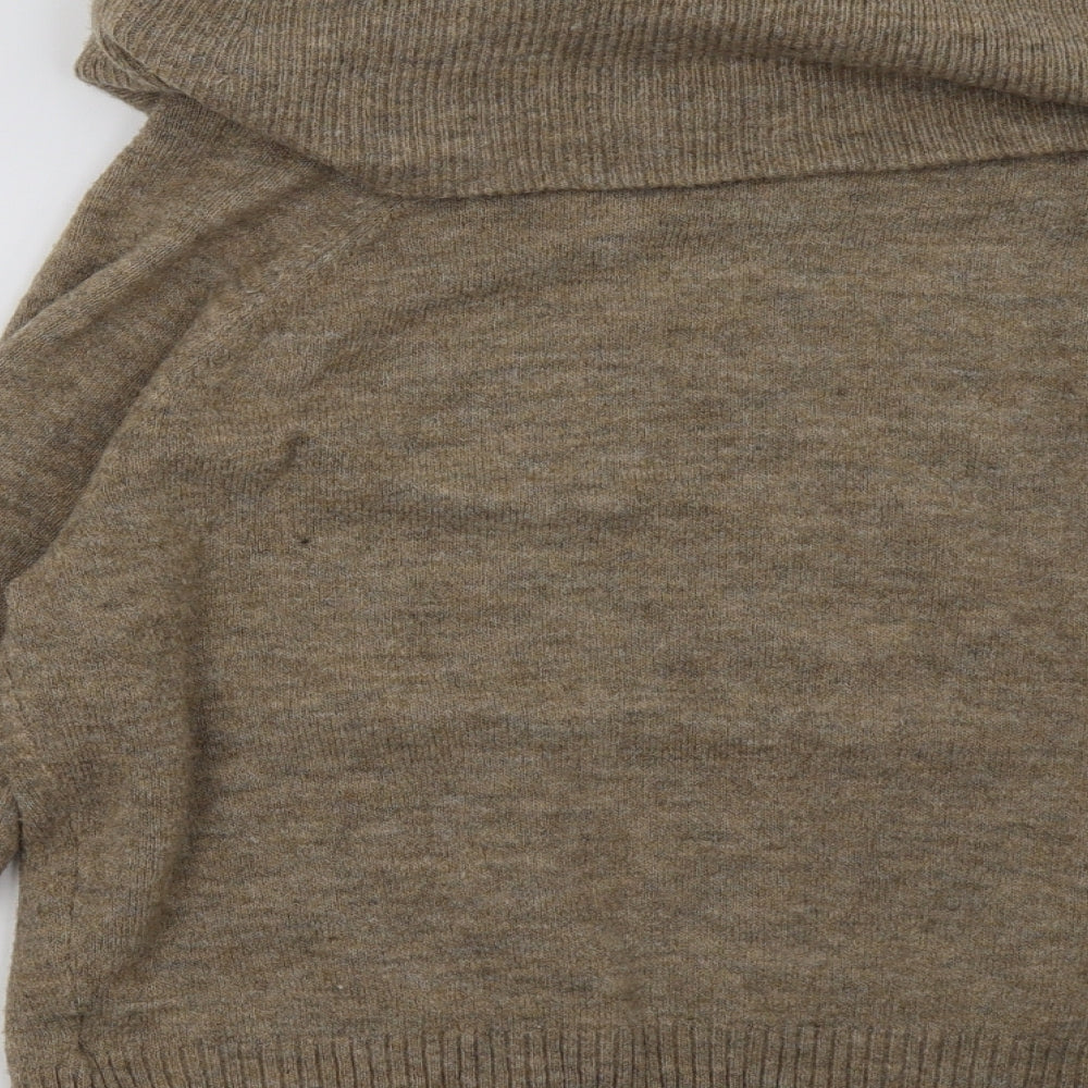 H&M Womens Beige Pullover Sweatshirt Size S