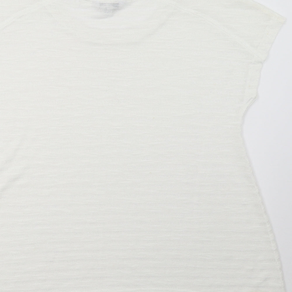 NEXT Womens White Pullover Sweatshirt Size 12