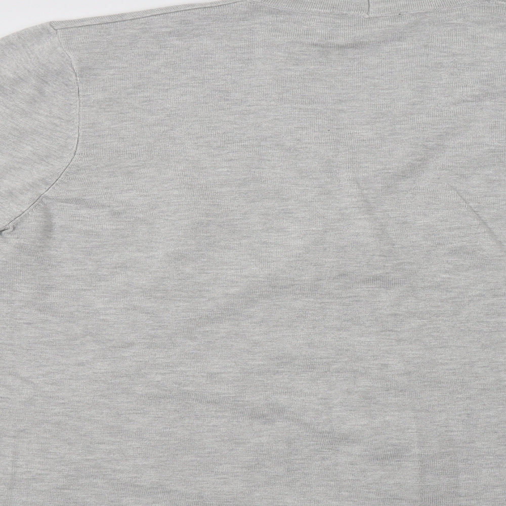 Marble Womens Grey Pullover Jumper Size L