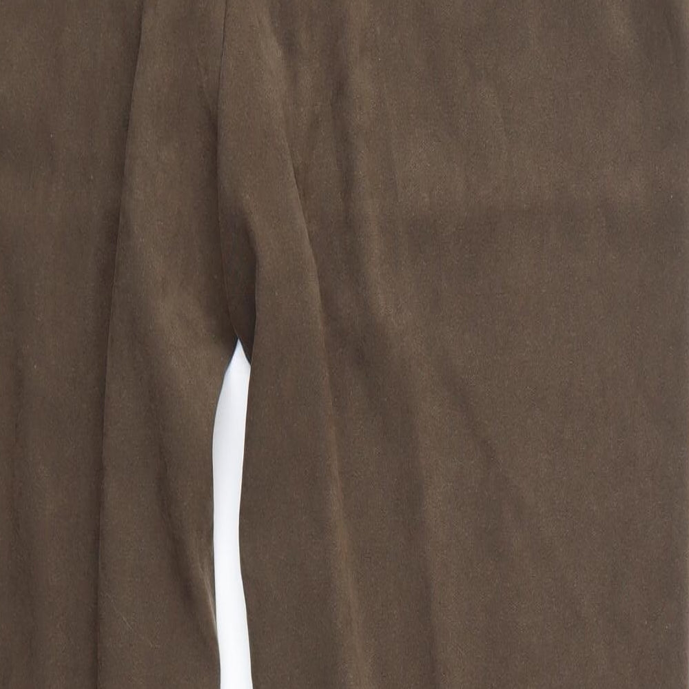 Casual Comfort Womens Green Dress Pants Trousers Size 16 L31 in