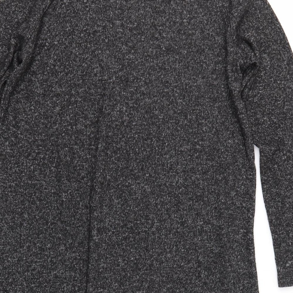 Stradivarius Womens Grey Pullover Jumper Size M