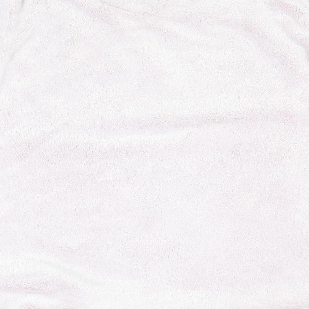 Disney by Love to Lounge Womens Pink Solid Pyjama Top Size M - Disney in sequins Fluffy