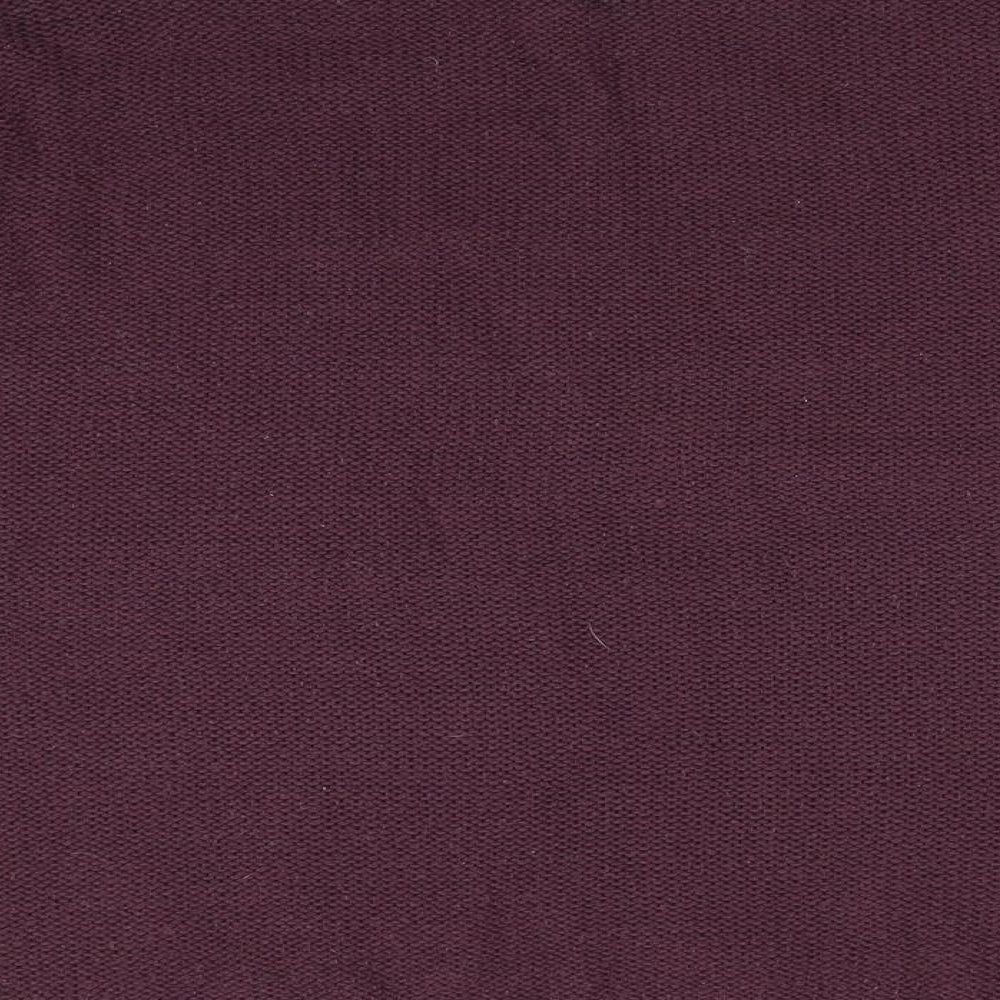 Peacocks Womens Purple Pullover Jumper Size L - Cable knit